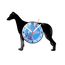 Relógio De Parede Disco Vinil Animais - Galgo Inglês - VAN-062 Relógio De Parede Disco Vinil Animais - Galgo Inglês - VAN-062