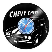 Relógio De Parede Disco Vinil Carros - Chevy Chevelle - VCA-008