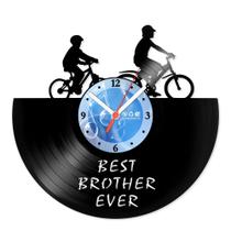 Relógio De Parede Disco Vinil Diversos - Best Brother Ever - VDI-044