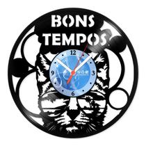 Relógio De Parede Disco Vinil Diversos - Bons Tempos - VDI-341