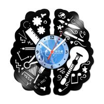 Relógio De Parede Disco Vinil Diversos - Cérebro Criativo - VDI-097