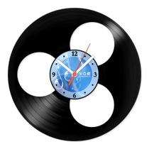 Relógio De Parede Disco Vinil Diversos - Círculos - VDI-211 Relógio De Parede Disco Vinil Diversos - Círculos - VDI-211