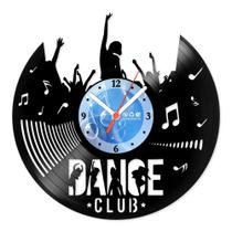 Relógio De Parede Disco Vinil Diversos - Dance Club - VDI-332