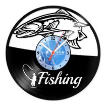 Relógio De Parede Disco Vinil Diversos - Fishing - VDI-253