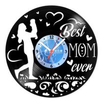 Relógio De Parede Disco Vinil Diversos - Melhor Mãe - VDI-189