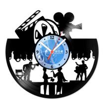 Relógio De Parede Disco Vinil Diversos - Noite de Cinema - VDI-027