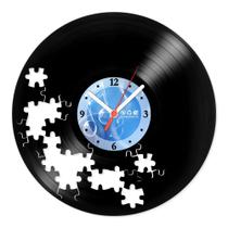 Relógio De Parede Disco Vinil Diversos - Quebra Cabeça - VDI-013