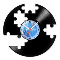 Relógio De Parede Disco Vinil Diversos - Quebra Cabeça - VDI-159
