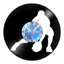 Relógio De Parede Disco Vinil Esportes - Basebol - VES-036