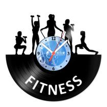 Relógio De Parede Disco Vinil Esportes - Fitness - VES-009