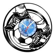 Relógio De Parede Disco Vinil Esportes - Futebol - VES-110