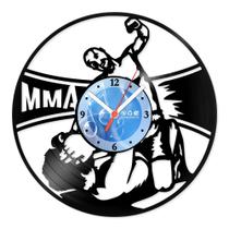 Relógio De Parede Disco Vinil Esportes - Nocaute MMA - VES-176 - Modernarte