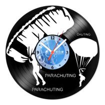 Relógio De Parede Disco Vinil Esportes - Parachuting - VES-080
