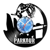Relógio De Parede Disco Vinil Esportes - Parkour - VES-178