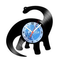 Relógio De Parede Disco Vinil Infantil - Braquiossauro - VIN-006