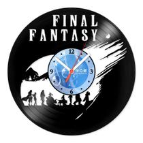 Relógio De Parede Disco Vinil Jogos e Games - Final Fantasy 03 - VJG-022