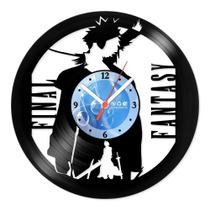 Relógio De Parede Disco Vinil Jogos e Games - Final Fantasy 07 - VJG-069 Relógio De Parede Disco Vinil Jogos e Games - Final Fantasy 07 - VJG-069