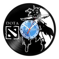 Relógio De Parede Disco Vinil Jogos e Games - Game Dota - VJG-071