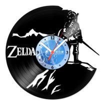 Relógio De Parede Disco Vinil Jogos e Games - Legend Of Zelda 03 - VJG-038 Relógio De Parede Disco Vinil Jogos e Games - Legend Of Zelda 03 - VJG-038