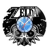 Relógio De Parede Disco Vinil Jogos e Games - Legend Of Zelda 06 - VJG-041