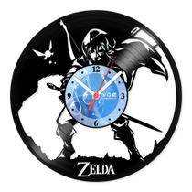 Relógio De Parede Disco Vinil Jogos e Games - Legend Of Zelda 11 - VJG-046