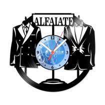 Relógio De Parede Disco Vinil Profissões - Alfaiate - VPR-121 Relógio De Parede Disco Vinil Profissões - Alfaiate - VPR-121