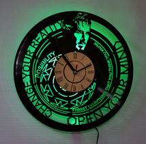 Relógio de parede Doctors Strangers Anime Vinyl Disco 30cm