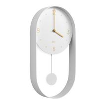 Relógio de parede Driini Modern Pendulum Decorativo em Ferro Forjado