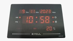 Relogio De Parede E Mesa Digital Com Alarme Data Temperatura Relogio De Parede E Mesa Digital Com Alarme Data Temperatura