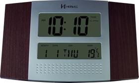 Relógio de Parede e Mesa Digital com Calendário e Temperatura