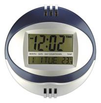 Relógio De Parede E Mesa Digital YN Clock Redondo Cor Da Luz:Azul Relógio De Parede E Mesa Digital YN Clock Redondo Cor Da Luz:Azul
