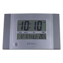 Relógio de Parede e mesa HERWEG 6472-071 cinza digital