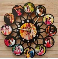 Relógio de Parede em MDF 4mm - para Fotos - Jk Acrílicos