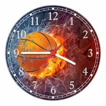Relógio De Parede Esportes Basquete Quartz Tamanho 40 Cm RC013 Relógio De Parede Esportes Basquete Quartz Tamanho 40 Cm RC013