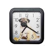 Relógio de Parede Eurora Preto Cachorro 6589145