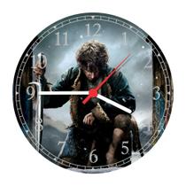 Relógio De Parede Filme O Hobbit A Batalha dos Cinco Exércitos Quartz Tamanho 40 Cm RC030