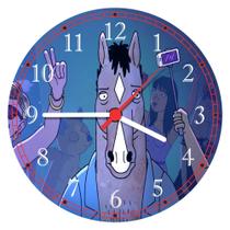 Relógio De Parede Filme Séries BoJack Horseman Anime Cinema Quartz Tamanho 40 Cm RC027 Relógio De Parede Filme Séries BoJack Horseman Anime Cinema Quartz Tamanho 40 Cm RC027