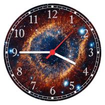 Relógio De Parede Galáxias Universo Planetas Espaço Cosmo - Vital Quadros Do Brasil