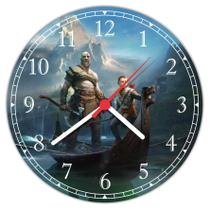 Relógio De Parede Game God Of War Jogos Decorar