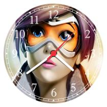 Relógio De Parede Game Overwatch Lana Jogos Quartz Tamanho 40 Cm RC004 - Vital Printer