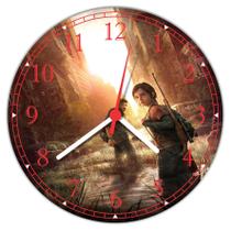 Relógio De Parede Game The Last of Us Jogos Decorar - Vital Quadros Do Brasil