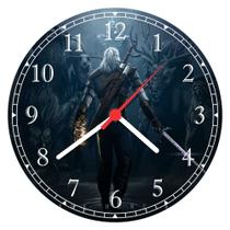 Relógio De Parede Games The Witcher Jogos Quartz Tamanho 40 Cm RC009