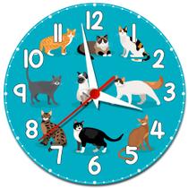 Relógio de Parede Gato - Relógio Decoração de Gato