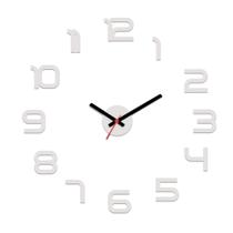 Relógio De Parede Grande 3d Luxo Adesivo Decoração Casa