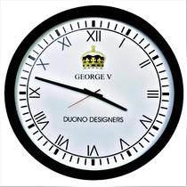 Relógio De Parede Grande - 60 Cm - George V -Duono Designers