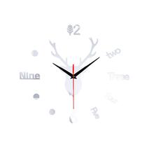 Relógio de parede grande Deer Head