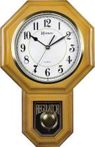 Relógio de Parede Gravatinha Pêndulo e Musical Natural Herweg 5304