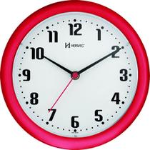 Relógio de Parede - Herweg - 21cm - Vermelho - 6103269