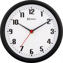 Relógio de Parede Herweg 22cm Quartz 6102-034 Preto