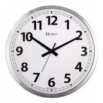 Relógio De Parede Herweg 36cm Quartz 6712-079 Alumínio